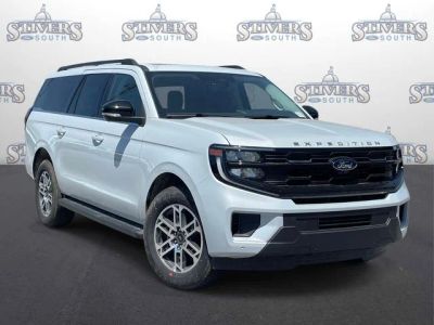 2026 Ford Expedition Max Active in Silver — front three-quarter view