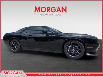 2023 Dodge Challenger R/T in Black — front three-quarter view