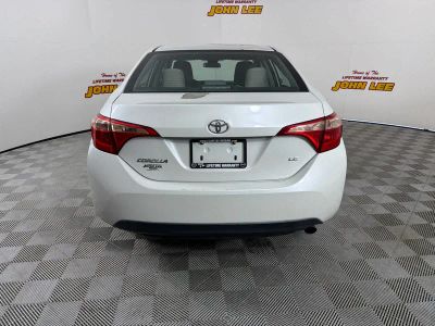 2017 Toyota Corolla — interior view