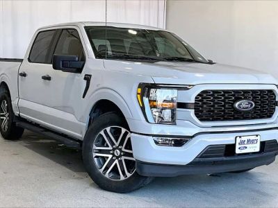 2023 Ford F-150 in Avalanche — front three-quarter view