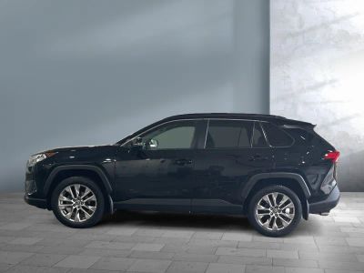 2021 Toyota RAV4 — rear three-quarter view