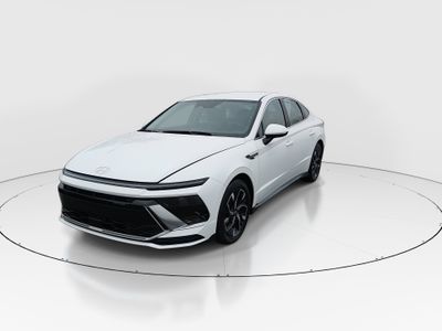 2025 Hyundai Sonata — rear three-quarter view