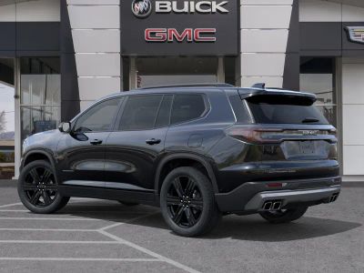 2026 GMC Acadia — rear three-quarter view