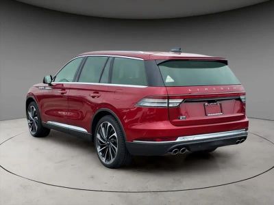 2025 Lincoln Aviator — rear three-quarter view