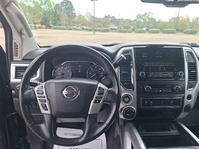 2021 Nissan Titan — interior view