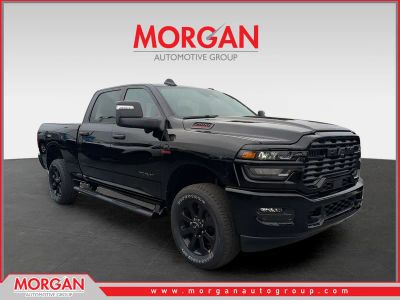 2026 Ram 2500 Big Horn in Black — front three-quarter view