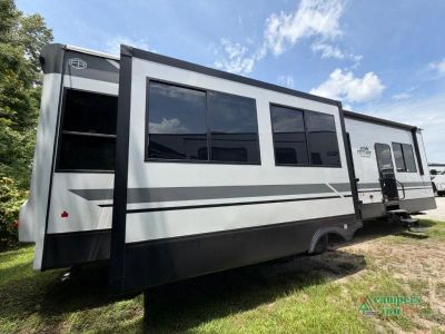 2026 Forest River RV Cedar Creek Cottage — engine compartment view
