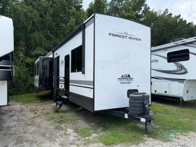2026 Forest River RV Cedar Creek Cottage — front three-quarter view