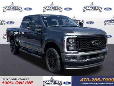 2026 Ford F-250SD Lariat in Gray — front three-quarter view