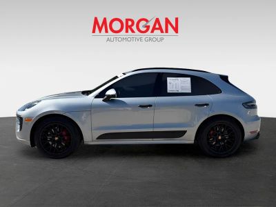 2021 Porsche Macan — rear three-quarter view