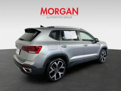 2023 Volkswagen Taos — rear three-quarter view
