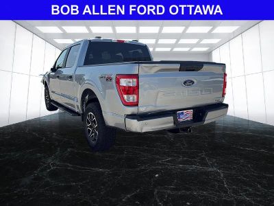 2022 Ford F-150 — rear three-quarter view
