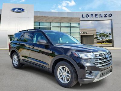 2026 Ford Explorer — rear three-quarter view
