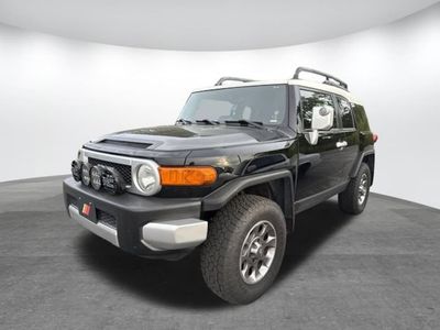 2012 Toyota FJ Cruiser — rear three-quarter view