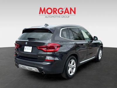2020 BMW X3 — rear three-quarter view