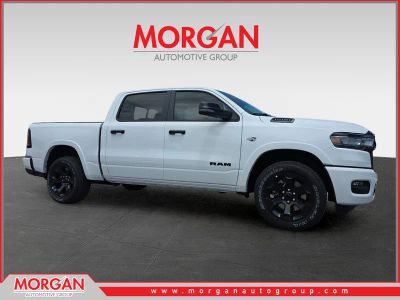 2026 Ram 1500 Big Horn/Lone Star in White — front three-quarter view