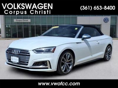 2019 Audi S5 3.0T Prestige quattro in Black Metallic — front three-quarter view