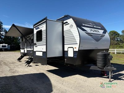 2026 Forest River RV Puma — front three-quarter view