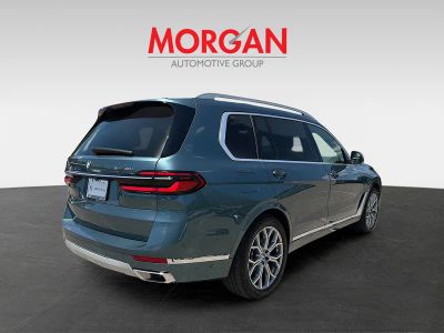 2026 BMW X7 — rear three-quarter view