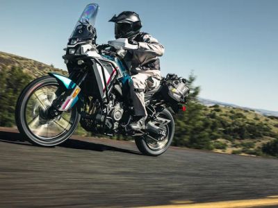 2026 CFMOTO Ibex 450 — front three-quarter view