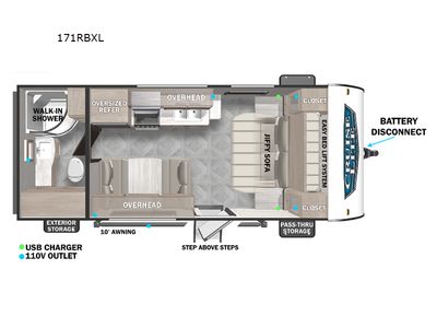2023 Forest River RV Salem Cruise Lite - Photo 8