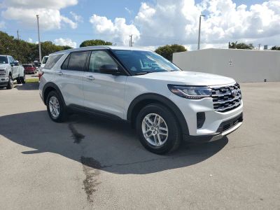 2026 Ford Explorer — rear three-quarter view