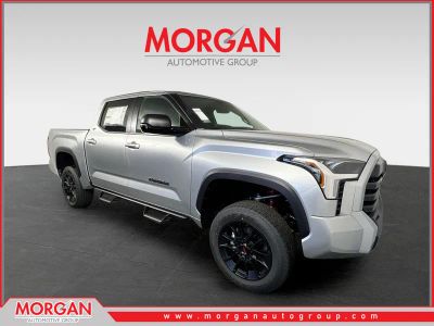 2026 Toyota Tundra 4WD SR5 in Celestial Silver Metallic — front three-quarter view