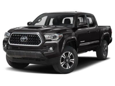 2019 Toyota Tacoma 2WD TRD Sport in Gray — front three-quarter view