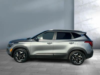 2024 Kia Seltos — rear three-quarter view