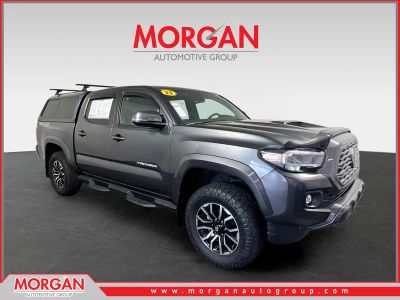 2023 Toyota Tacoma TRD Sport in Magnetic Gray Metallic — front three-quarter view