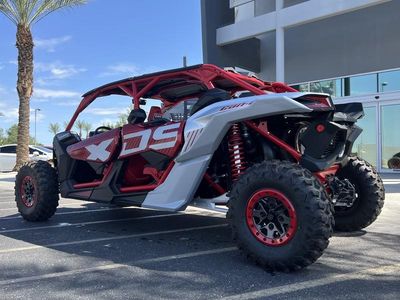 2025 Can-Am Maverick X3 MAX X ds Turbo RR Fiery Red & Hyper Silver - Photo 4