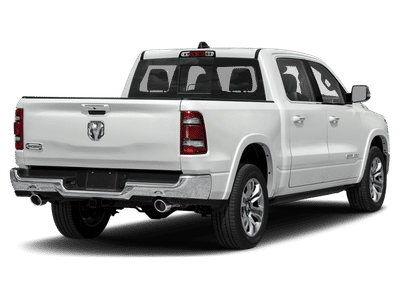 2021 Ram 1500 — rear three-quarter view