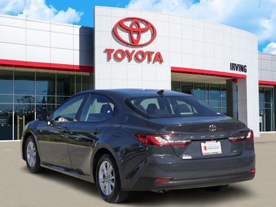 2025 Toyota Camry — rear three-quarter view