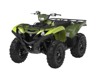 2026 Yamaha Grizzly EPS — front three-quarter view