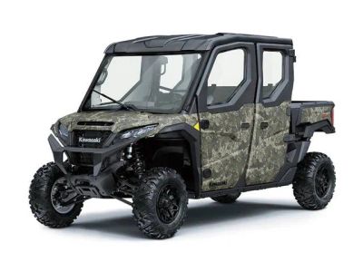2025 Kawasaki Ridge® Crew Hvac Camo — front three-quarter view