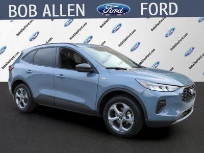 2026 Ford Escape ST-Line in Vapor Blue — front three-quarter view