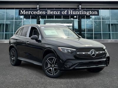 2026 Mercedes-Benz GLC 300 in Black — front three-quarter view
