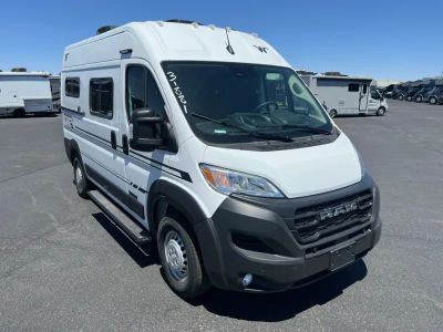 2027 Winnebago SOLIS POCKET — front three-quarter view