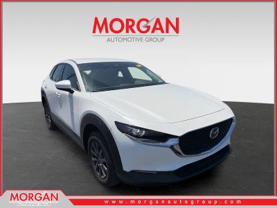 2025 Mazda CX-30 2.5 S in White — front three-quarter view