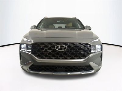 2023 Hyundai Santa Fe — rear three-quarter view