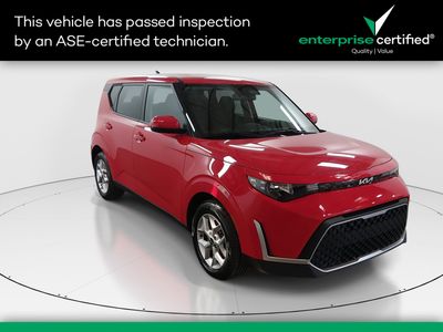 2024 Kia Soul LX IVT — front three-quarter view