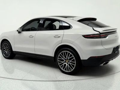 2021 Porsche Cayenne Coupe — rear three-quarter view