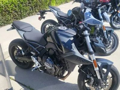 2023 Suzuki GSX-8S — front three-quarter view