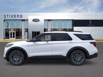2026 Ford Explorer — rear three-quarter view