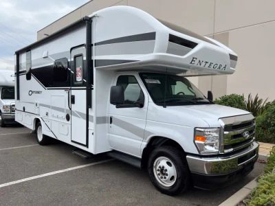 2027 Entegra ODYSSEY — front three-quarter view