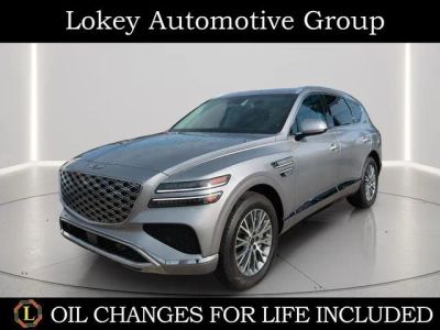 2026 Genesis GV80 2.5T in Savile Silver — front three-quarter view