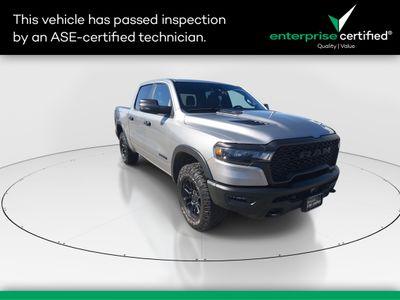 2025 Ram 1500 Rebel 4x4 Crew Cab 5'7" Box — front three-quarter view