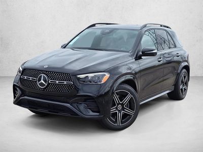 2026 Mercedes-Benz GLE 350 GLE 350 SUV in Black — front three-quarter view