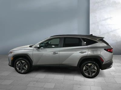 2026 Hyundai Tucson Hybrid — rear three-quarter view