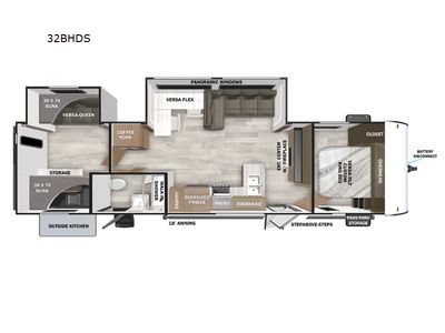 2025 Wildwood 32BHDS - Photo 2